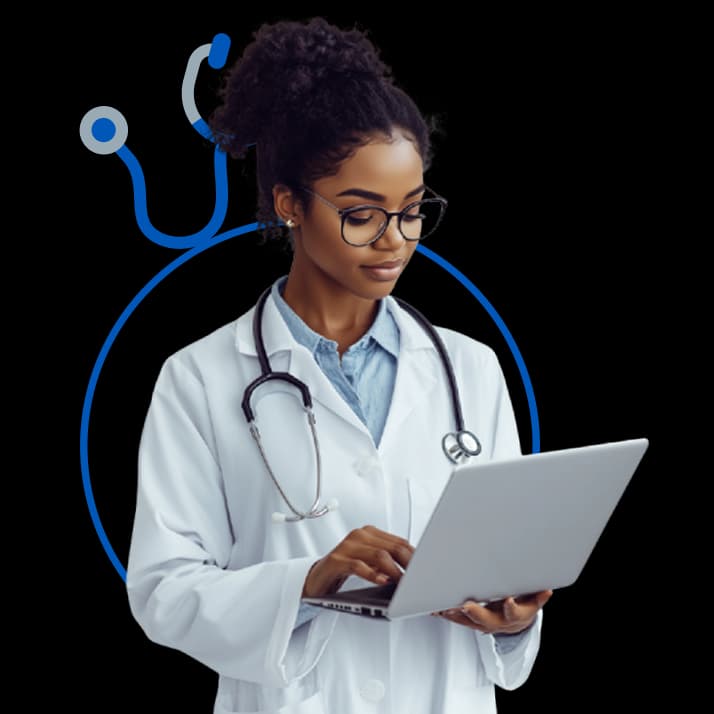 Doctor with a stethoscope